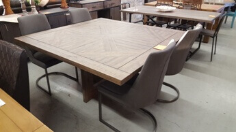 Modus Francis Country Pine Square Dining Table