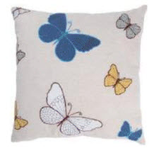 Rizzy Butterfly Throw Pillows (set of 2)