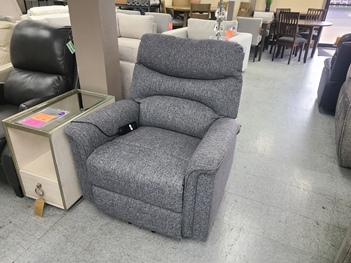 Handy Living Thomas Grey Lift Chair/Power Recliner