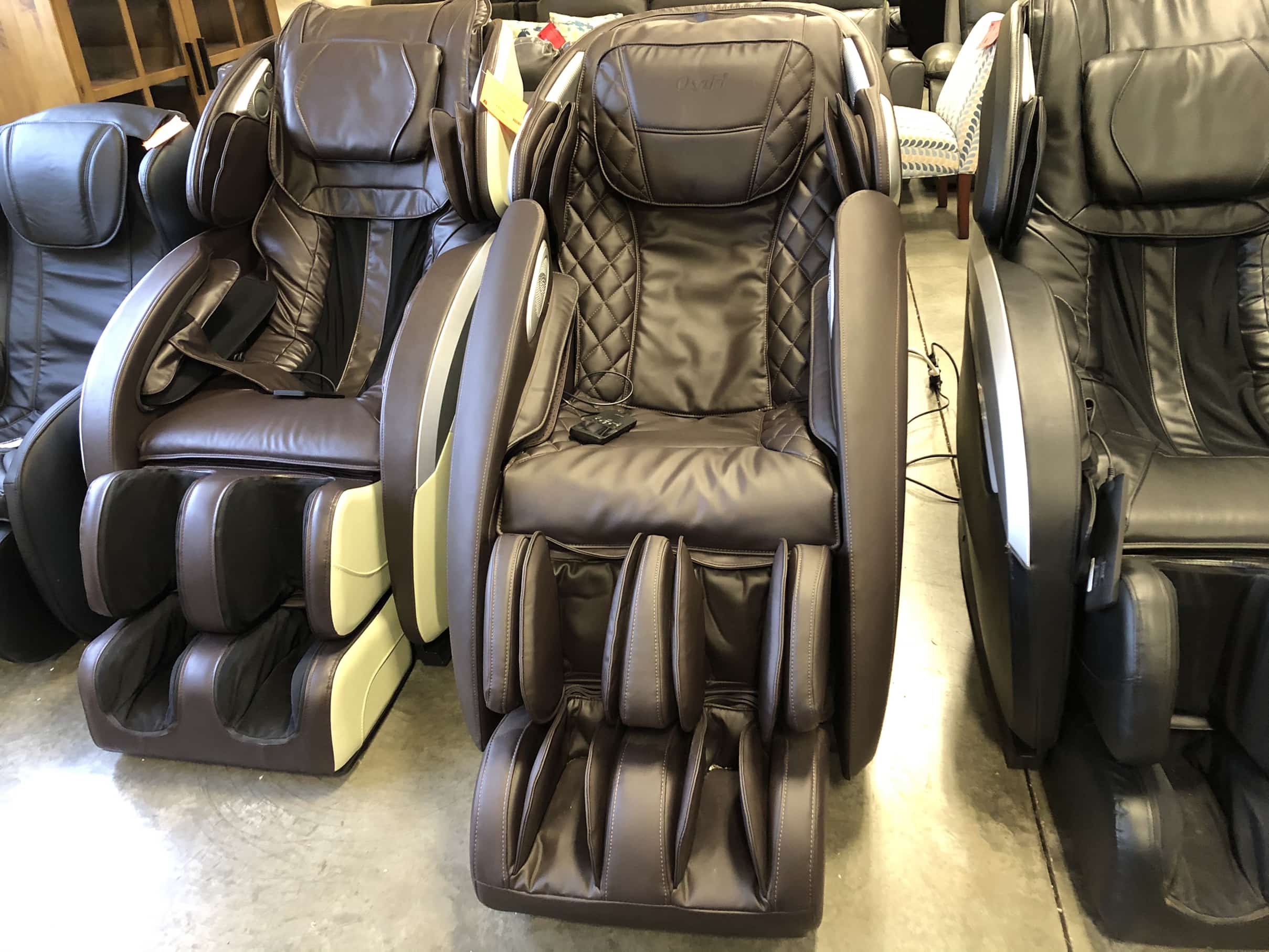 Osaki Titan 4000CS Dark Brown Leather Massage Chair