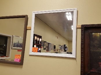Homelegance White-Framed Mirror