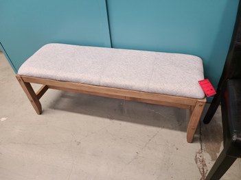 Coaster White Washed Bench