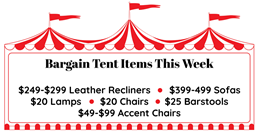 Bargain Tent Items